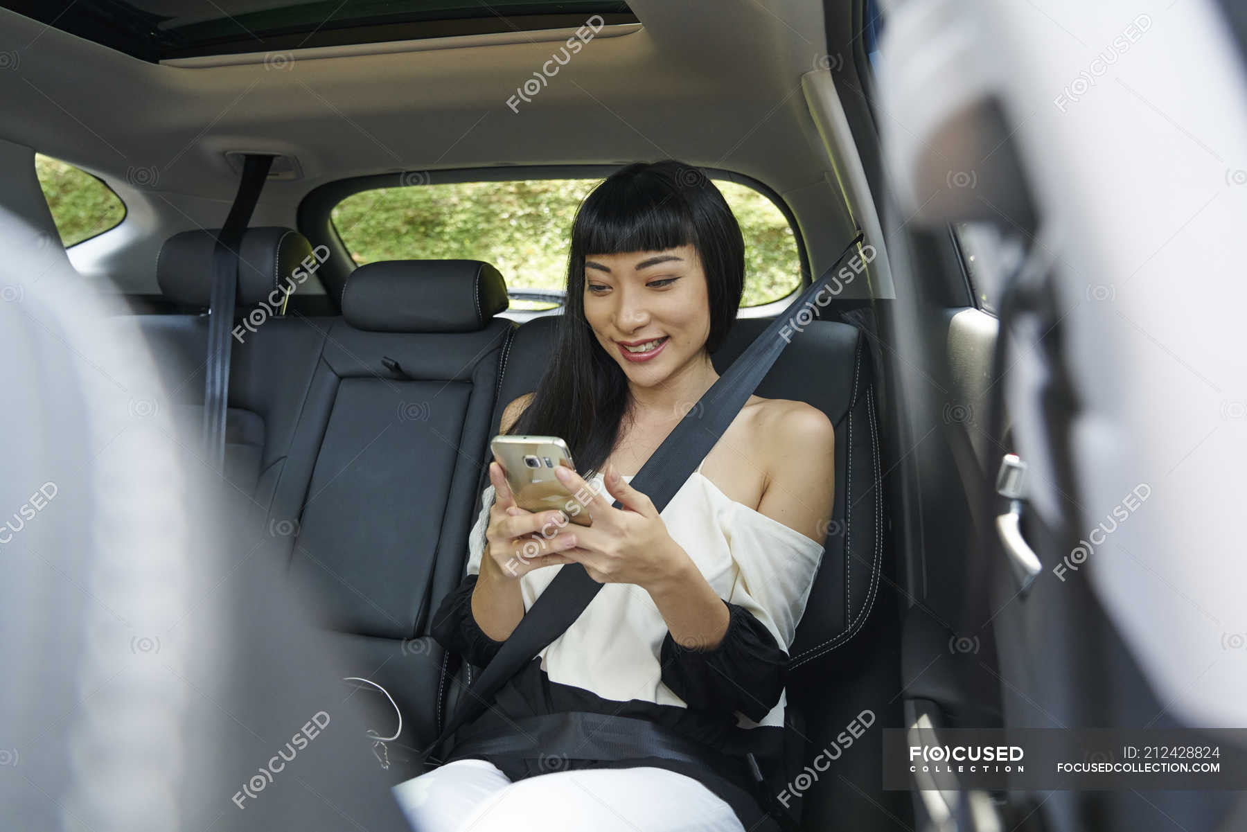 Back seat uber