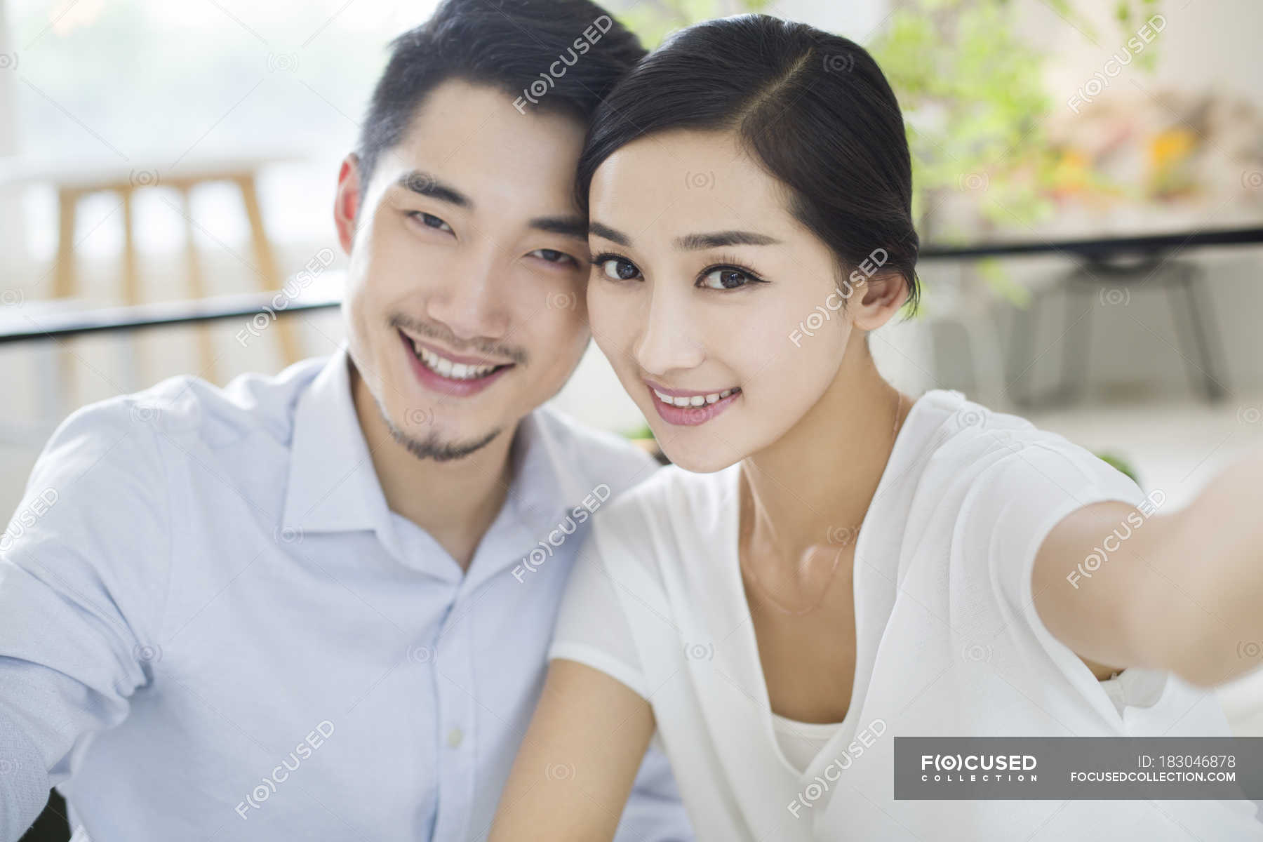 Chinese couple something photo