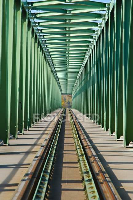 Pont ferroviaire Point de vue — Photo de stock