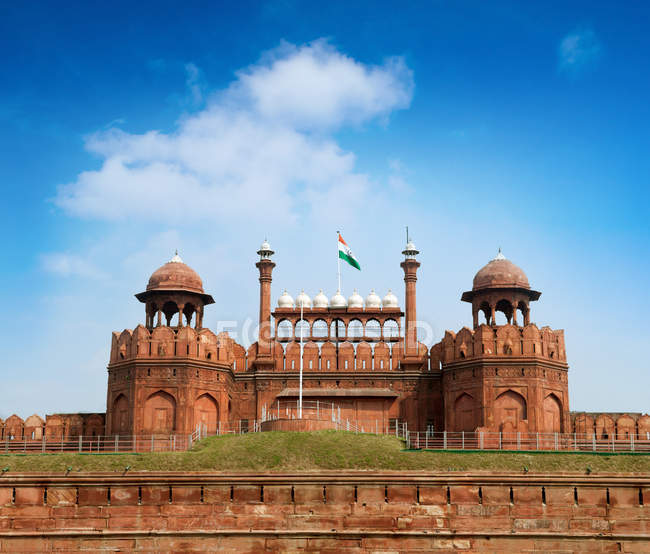 Das rote Fort delhi — Stockfoto