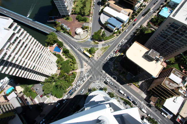 Vue du haut — Photo de stock