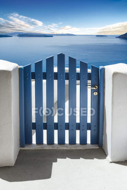 Île de Santorin, Cyclades Grèce — Photo de stock