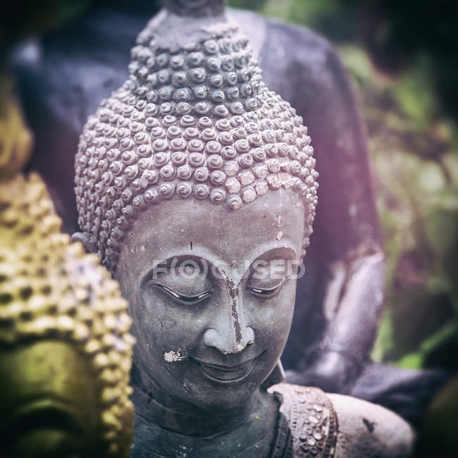 Smiling Buddha Statue — Stock Photo