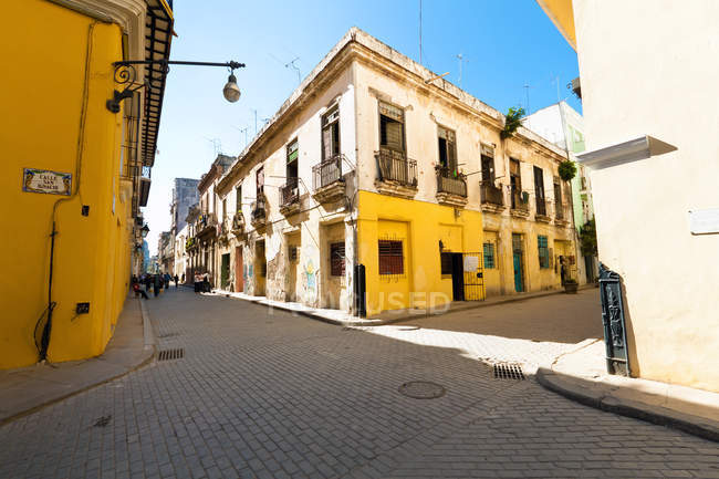 Edifícios em Havana Velha — Fotografia de Stock