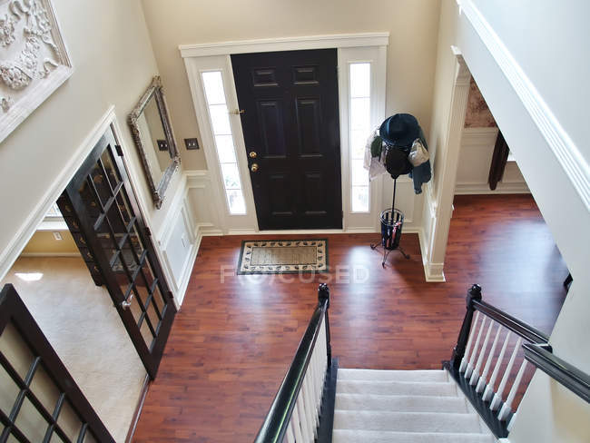 Black and White Foyer — Stock Photo