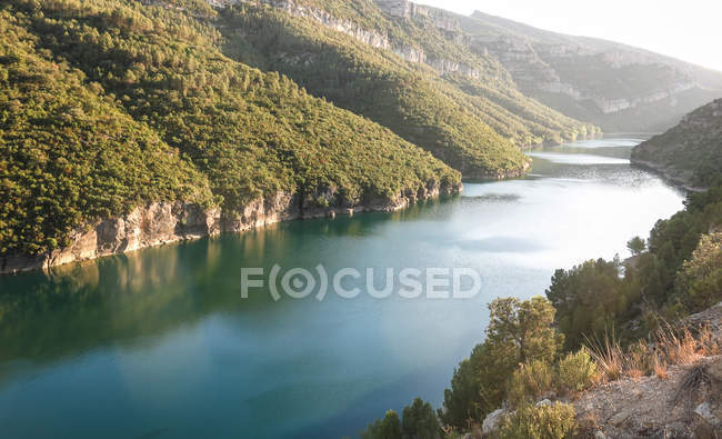 Sumpf Camarasa, Katalonien Provinz, Spanien — Stockfoto