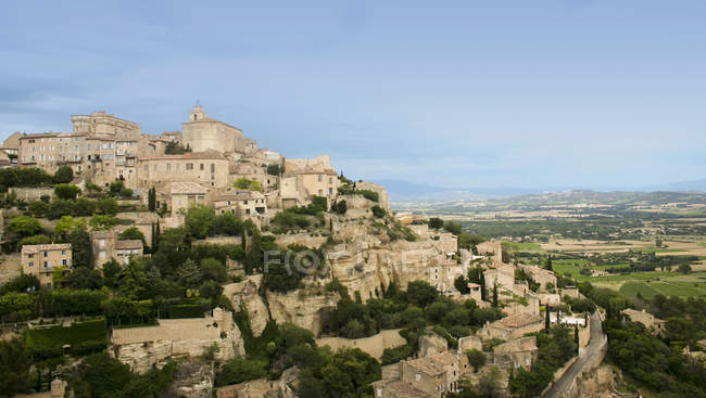 Gordes colline provence france — Photo de stock