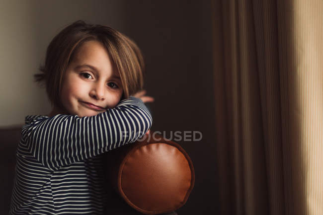 Портрет милої дівчини — стокове фото