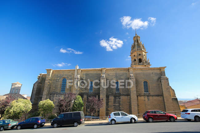Die Kirche des Heiligen Thomas in haro, la rioja, spanien — Stockfoto