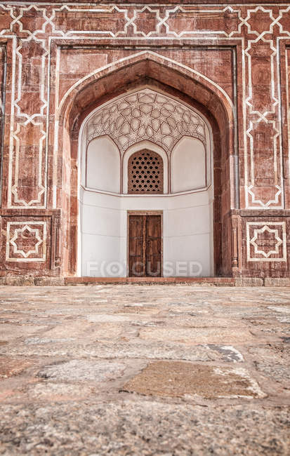 Tumba de Humayun en Delhi - foto de stock