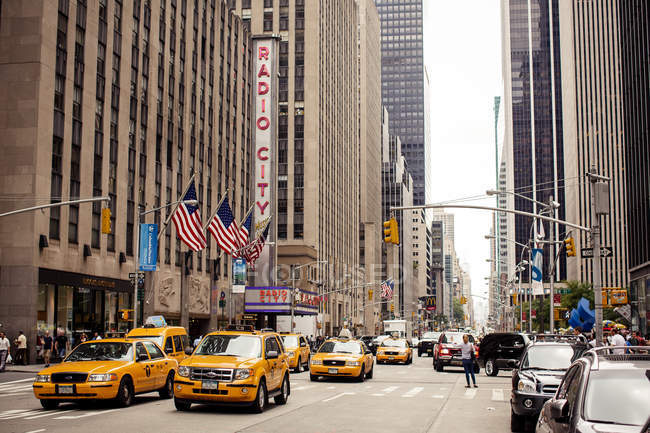 Radio City Music Hall at Rockefeller Center — Stock Photo