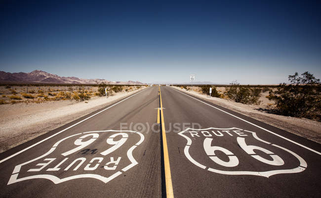 Berühmte Route 66 — Stockfoto