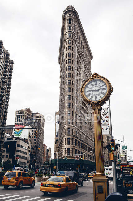 Flatiron будівлю в Нью-Йорку — стокове фото