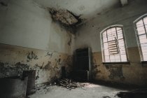 Abandoned Beelitz Heilstatten hospital — Stock Photo