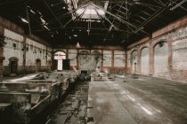 Abandoned Beelitz Heilstatten hospital — Stock Photo