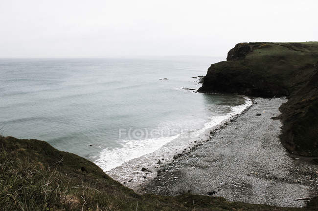 Spiaggia di Druidstone, Pembrokeshire — Foto stock