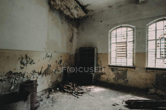 Ospedale abbandonato di Beelitz Heilstatten — Foto stock