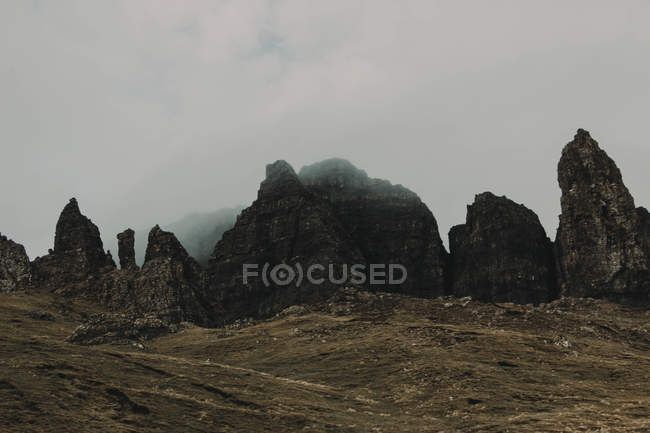 The Old Man of Storr in Scotland — Stock Photo