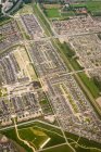 Vue aérienne de Beverwijk — Photo de stock