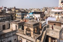 Veduta della città di Varanasi — Foto stock
