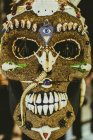 Crânio decorado tradicional — Fotografia de Stock