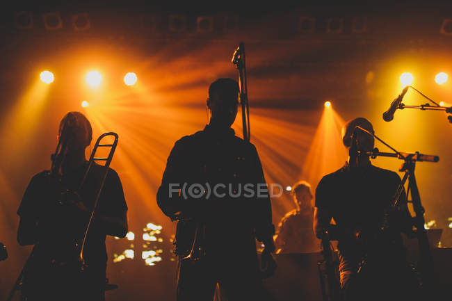 Bonobo, full band live set — Stock Photo