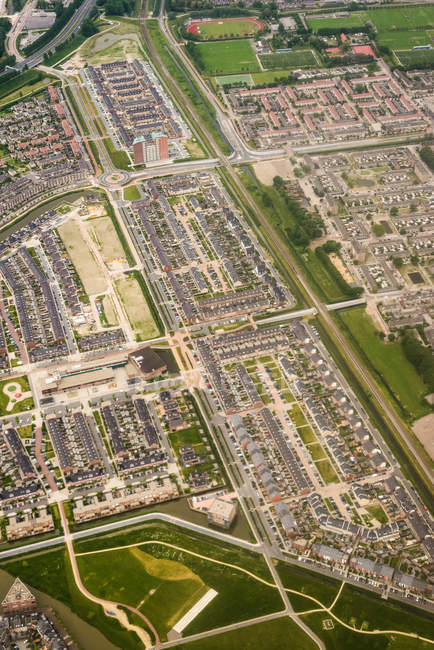 Luftaufnahme von beverwijk — Stockfoto