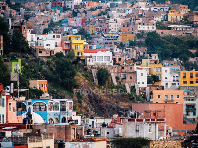 Paesaggio urbano di Guanajuato, Messico — Foto stock