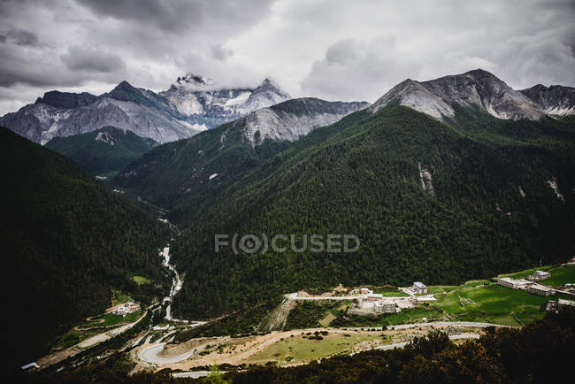 Heiliger berg von xian nairi — Stockfoto