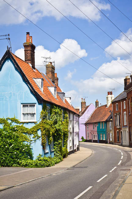 Colorful cottages — Stock Photo