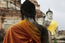 Stone Buddhas, Thailand — Stock Photo