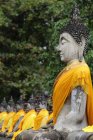 Каменные Будды — стоковое фото