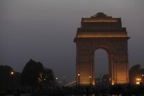 Porte de l'Inde dans la soirée — Photo de stock
