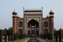 Great Gate, porta de entrada para Taj Mahal — Fotografia de Stock