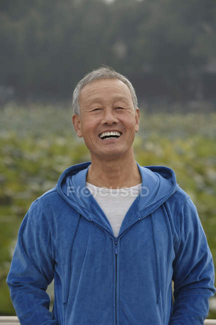 Portrait of old man — Stock Photo
