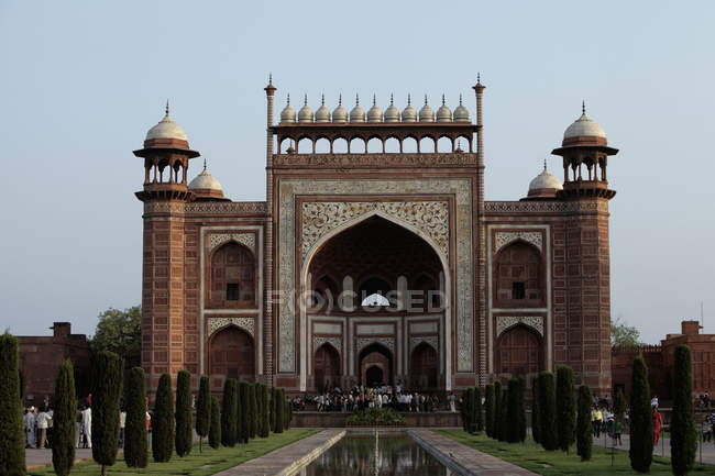 Grande Porta, porta di accesso a Taj Mahal — Foto stock