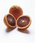 Naranjas frescas de sangre - foto de stock