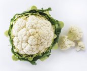 Head of Cauliflower, close-up — Stock Photo
