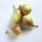 Four Forelle Pears — Stock Photo