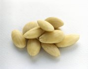 Heap of peeled Almonds — Stock Photo