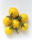 Berenjenas amarillas frescas - foto de stock