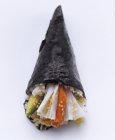 Temaki sushi with surimi — Stock Photo