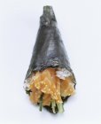 Один темаки-суши — стоковое фото