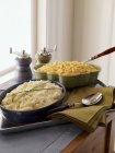 Purè di patate, maccheroni e formaggio — Foto stock
