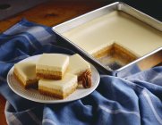 Сырный десерт — стоковое фото
