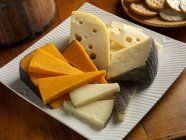 Bébé fromage suisse — Photo de stock
