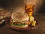 Grilled Chicken Sandwich — Stock Photo
