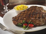 Grilled Porterhouse Steak — Stock Photo