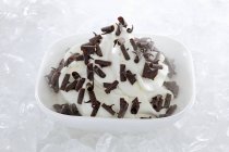 Joghurt-Eis — Stockfoto