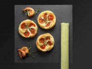 Тарталетки з листкового тіста — стокове фото